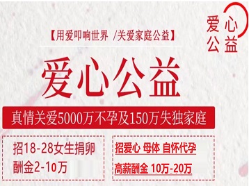 迭部捐卵助孕生子 爱心志愿者招募